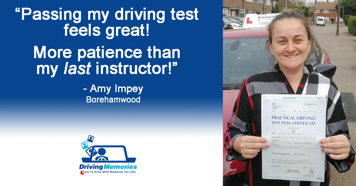 Driving Instructor Borehamwood - Amy Impey