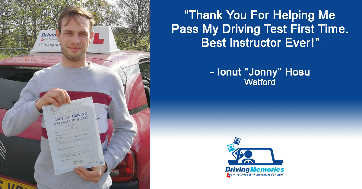 Driving Instructor Watford - Ionut